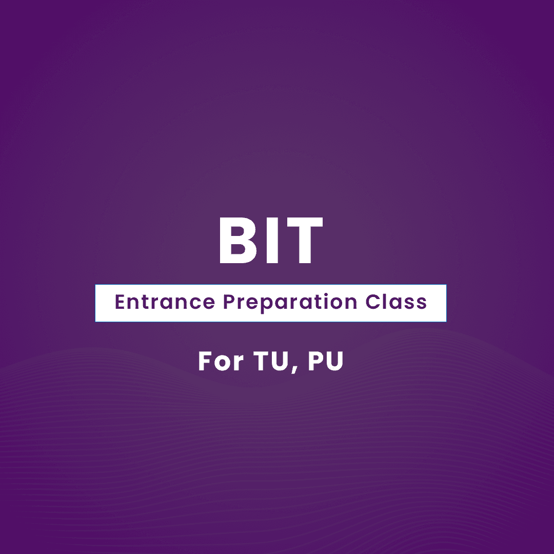 BIT Entrance Prepration Course